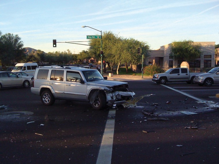 Collision at Ray Road